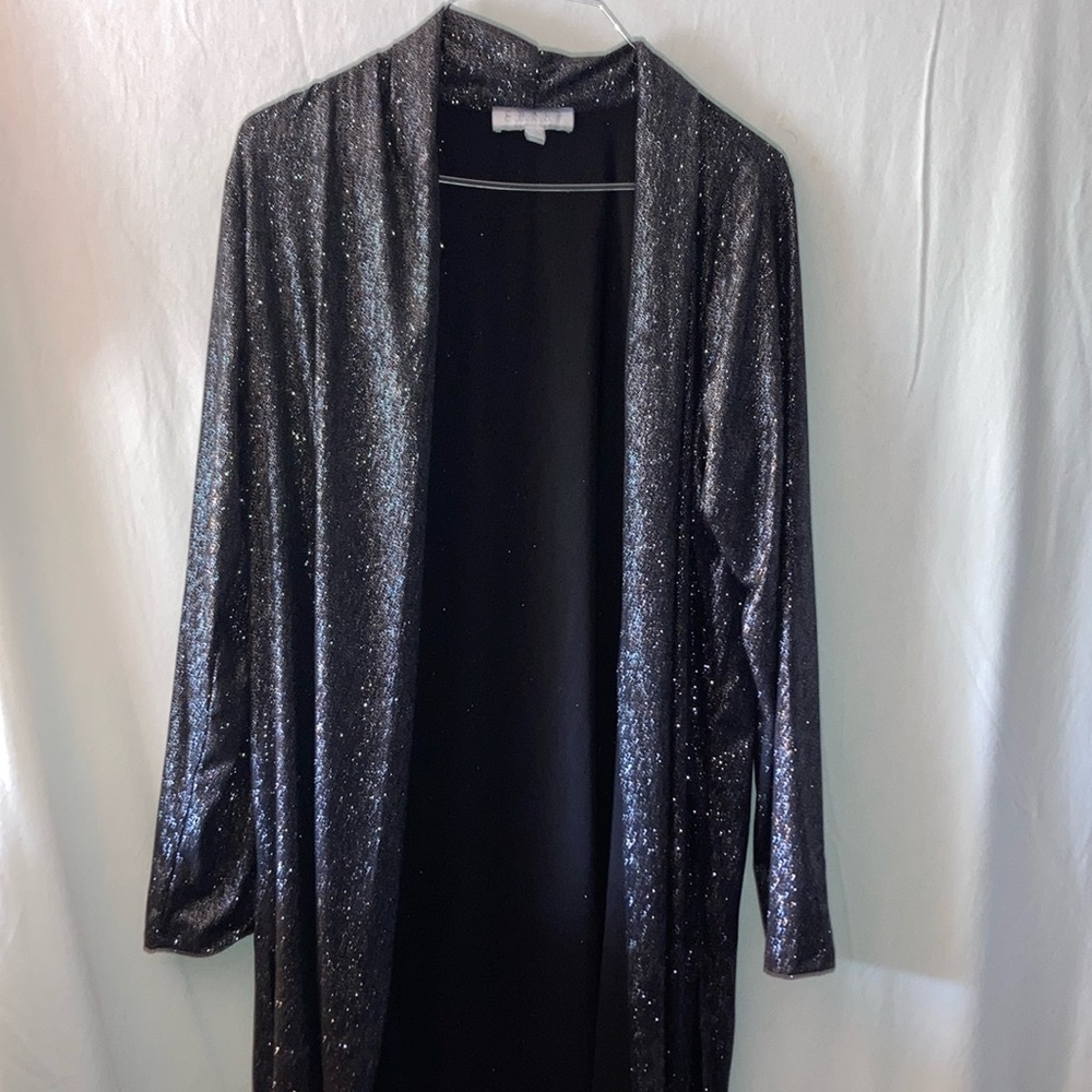 Chaus Of New York Shimmery Light Over coat